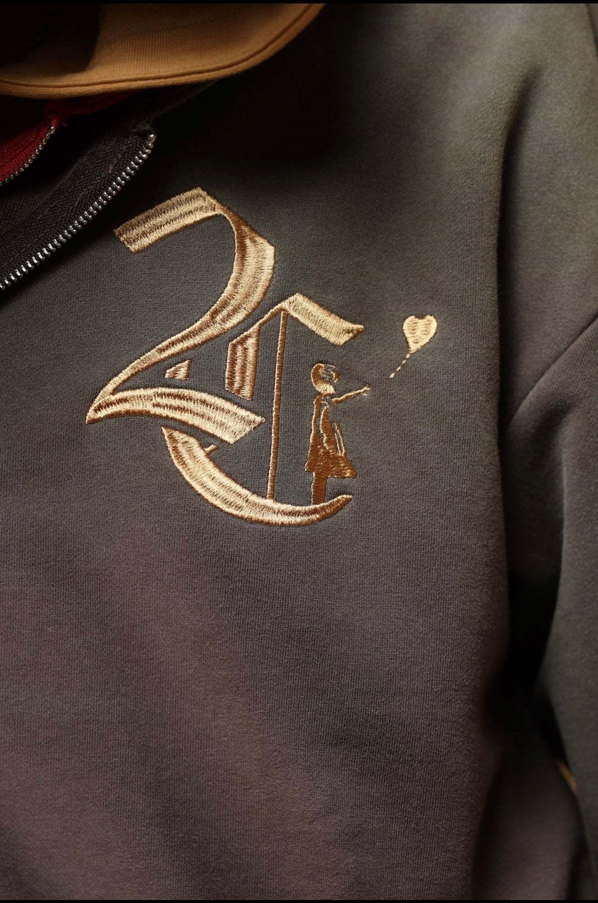 GARDEN OF 2C TRIPLE LAYER ZIP UP