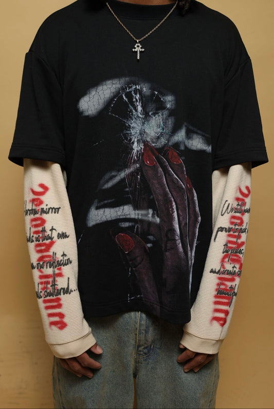 BROKEN MIRROR DOUBLE LAYER