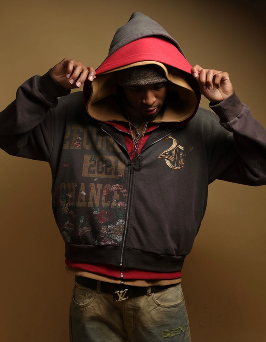 GARDEN OF 2C TRIPLE LAYER ZIP UP